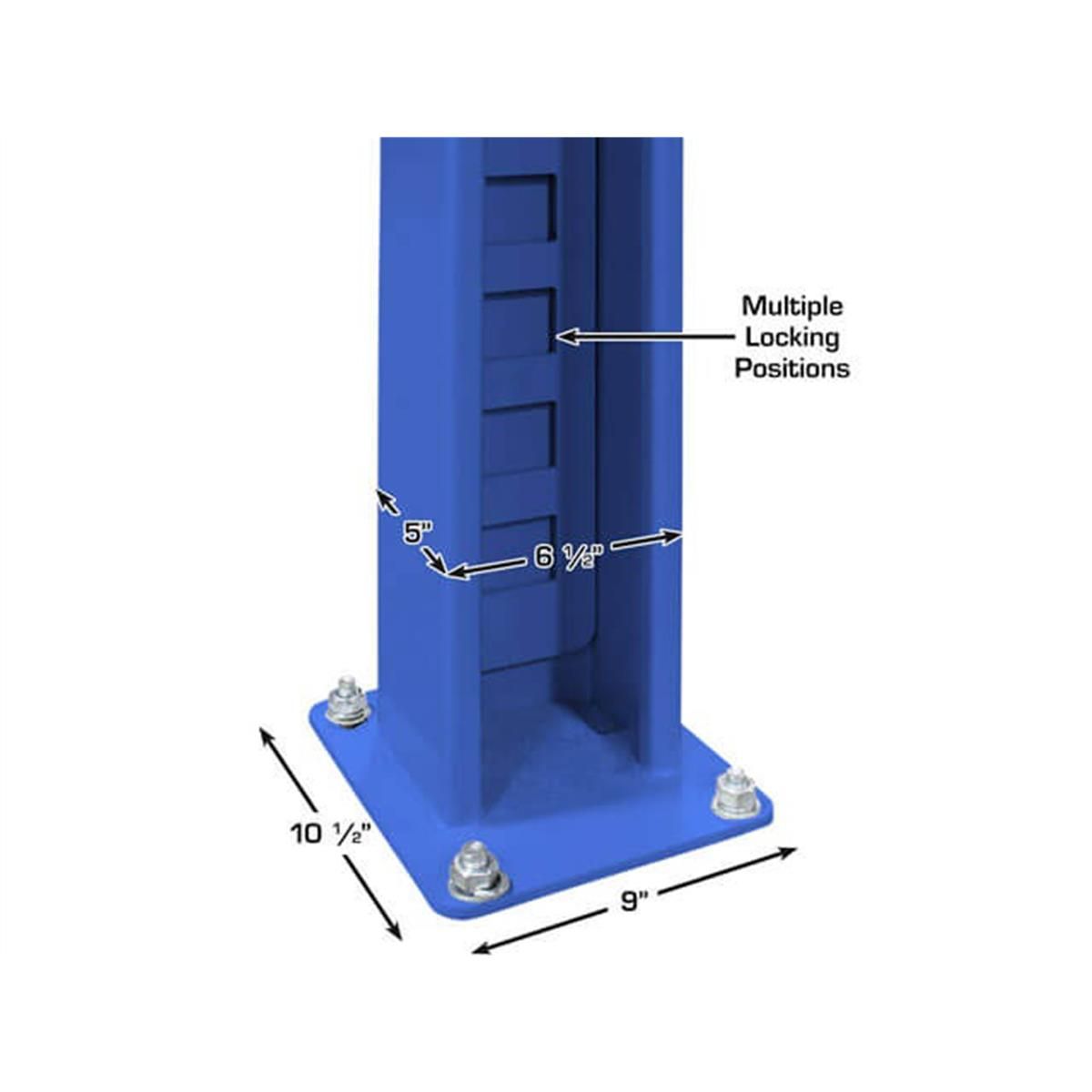 Atlas Equipment Platinum PVL14 ALI Certified Commercial Grade Alignment 4-Post Lift 12,000 lb. Capacity - Image 9